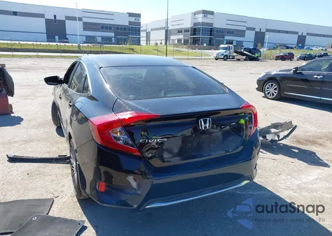 2019 Honda Civic Lx из США, поврежденный, VIN 19XFC2F6XKE015771